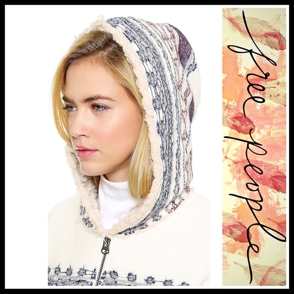 FREE PEOPLE NORDIC HOODED LINED CARDIGAN COAT - Picture 6 of 8